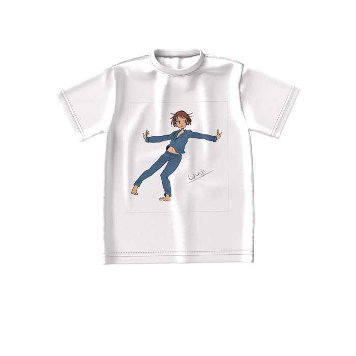 ビッグシルエットTシャツ - S - 正面