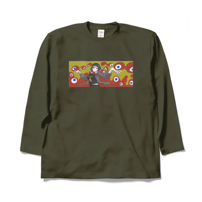 ロングスリーブTシャツ - XL - アーミーグリーン