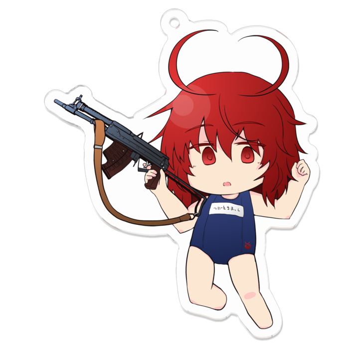 アクリルキーホルダー - 70 x 70 (mm)