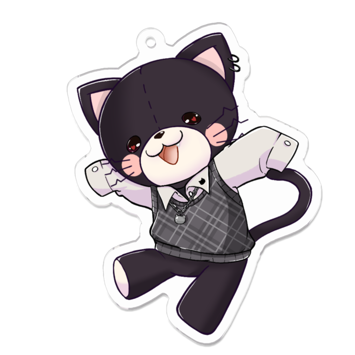 アクリルキーホルダー - 70 x 70 (mm)