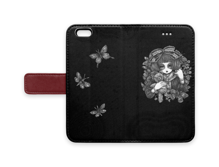 手帳型iPhoneケース - iPhone6 - ストラップ穴 なし