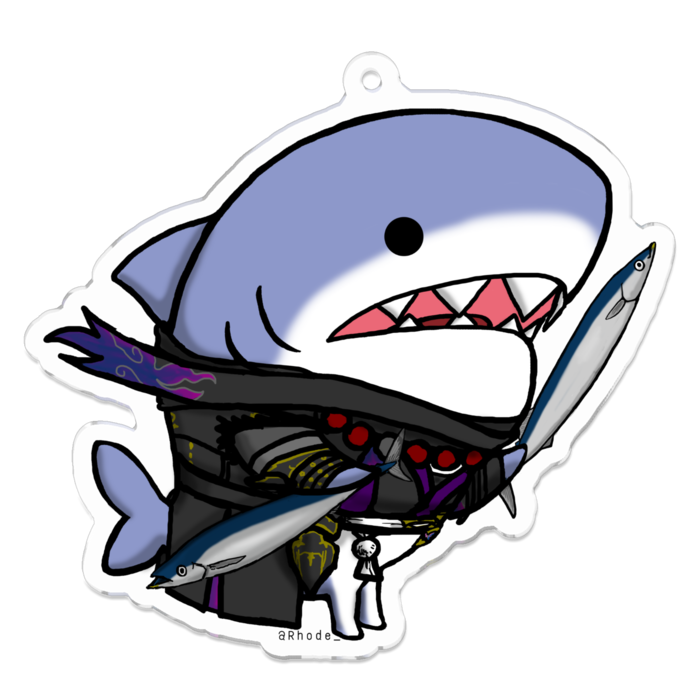 アクリルキーホルダー - 70 x 70 (mm)