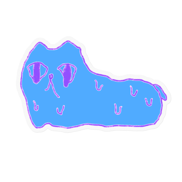 ステッカー - 100 x 100 (mm)