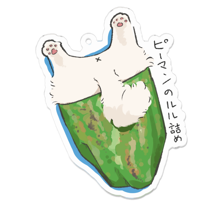 アクリルキーホルダー - 70 x 70 (mm)
