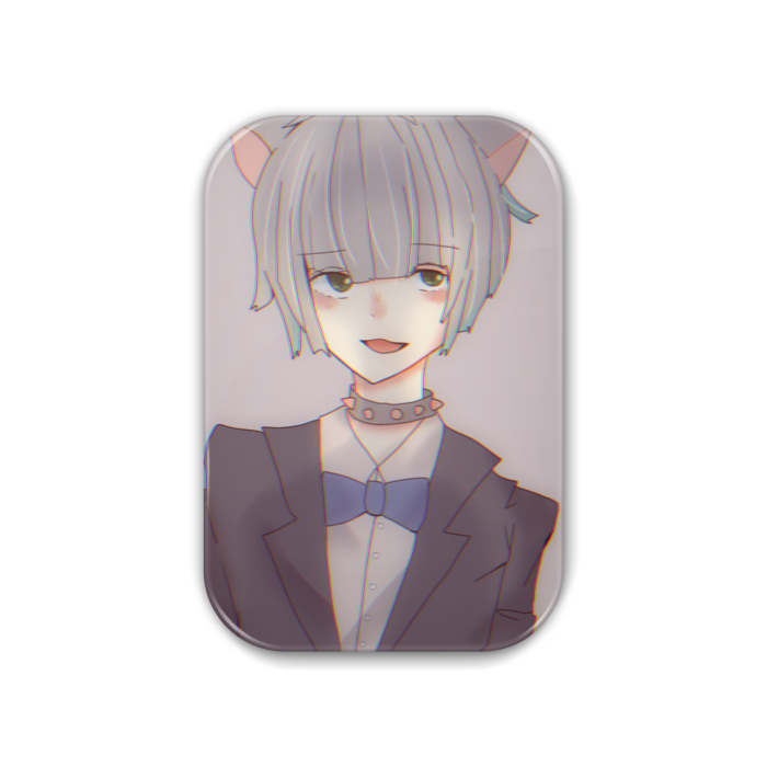 缶バッジ - 角丸 51x76mm