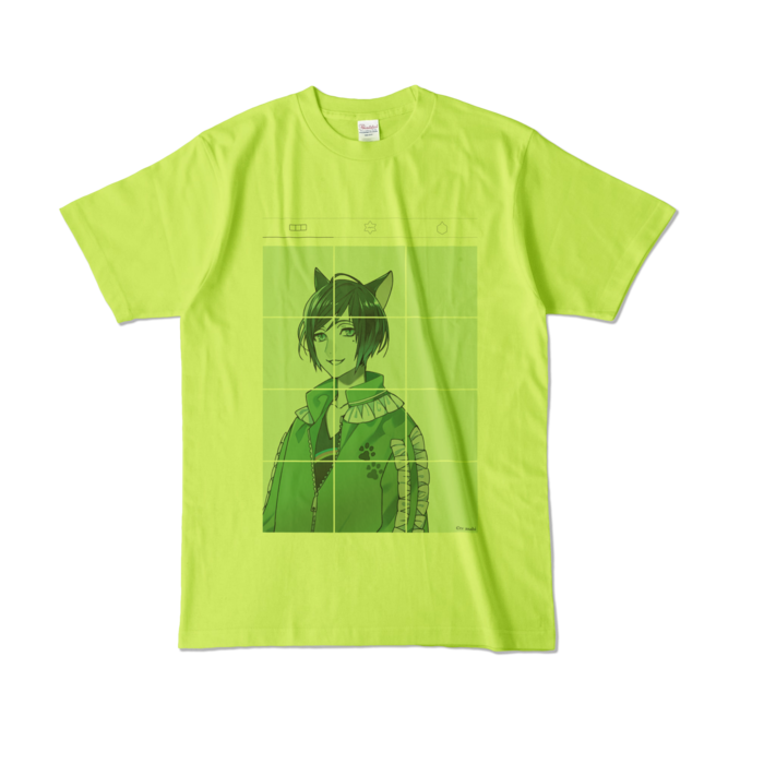 繊細といカラーT - L - ライトグリーン (淡色)