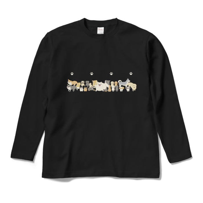 ロングスリーブTシャツ　黒　M