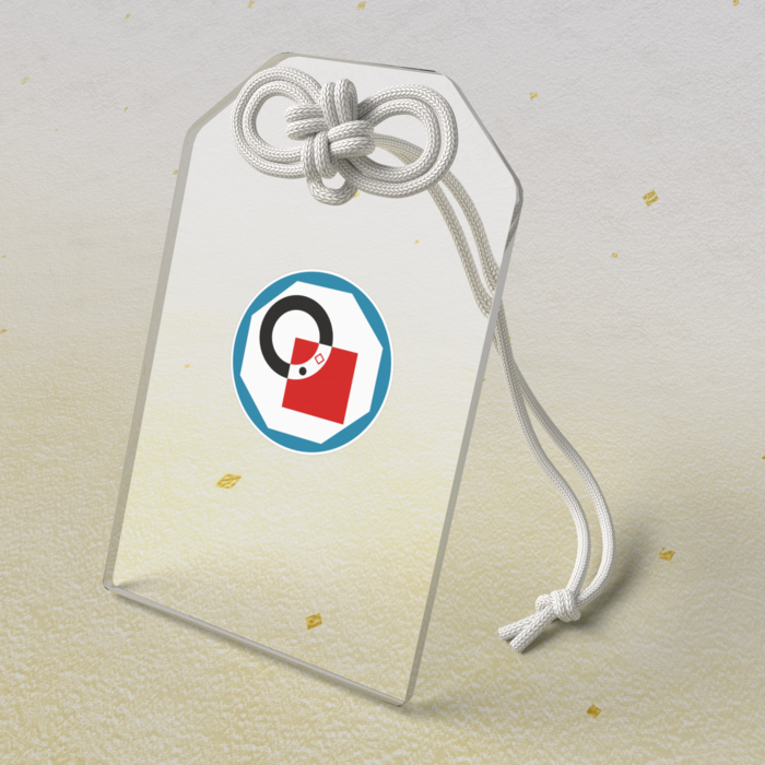 アクリルお守り - 50 × 80mm