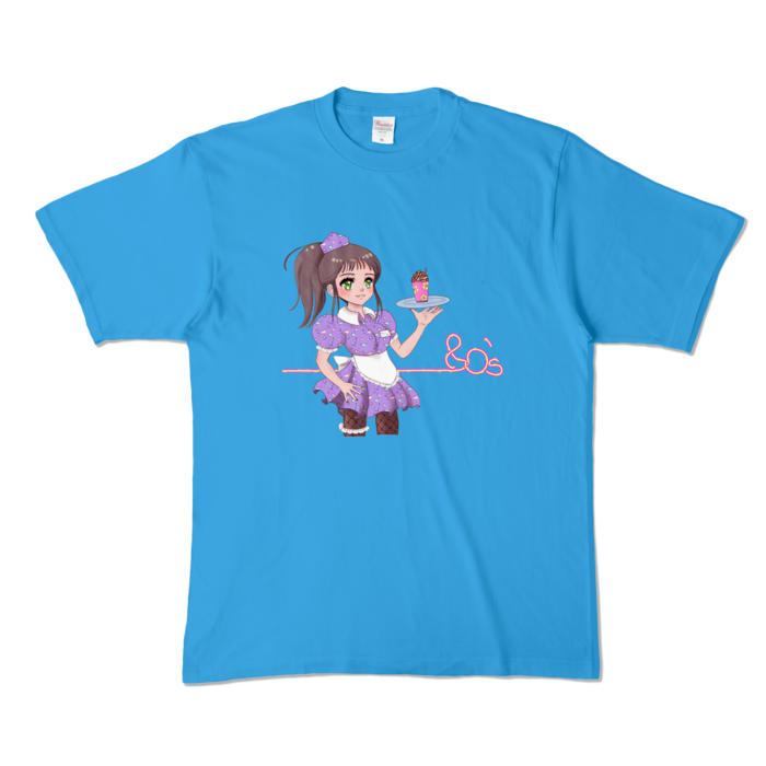 カラーTシャツ - XL - ターコイズ (濃色)