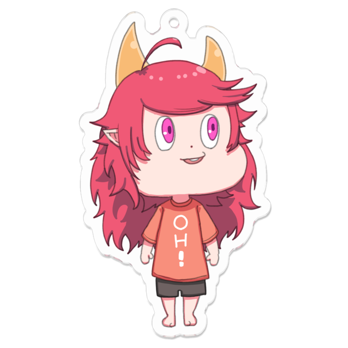 アクリルキーホルダー - 70 x 70 (mm)