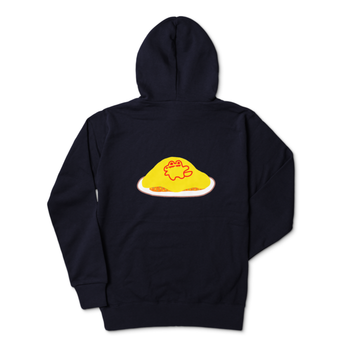 パーカー - L - ネイビー