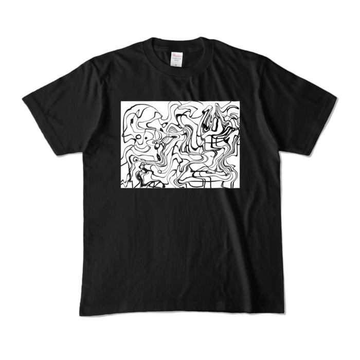 カラーTシャツ - M - ブラック （濃色）