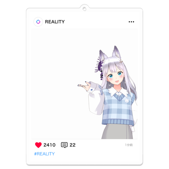 アクリルキーホルダー - 100 x 100 (mm)