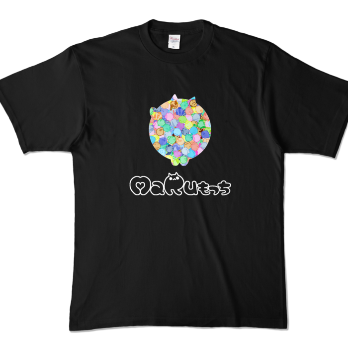 カラーTシャツ - XL - ブラック (濃色)