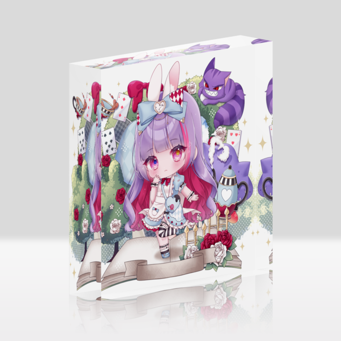 ④アクリルブロック - 100x100mm