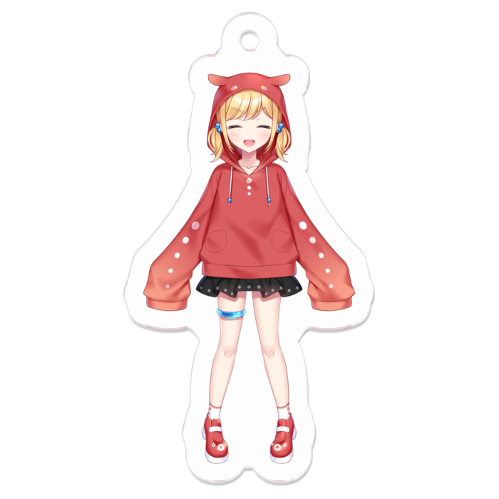 通常立ち絵アクキー(喜)