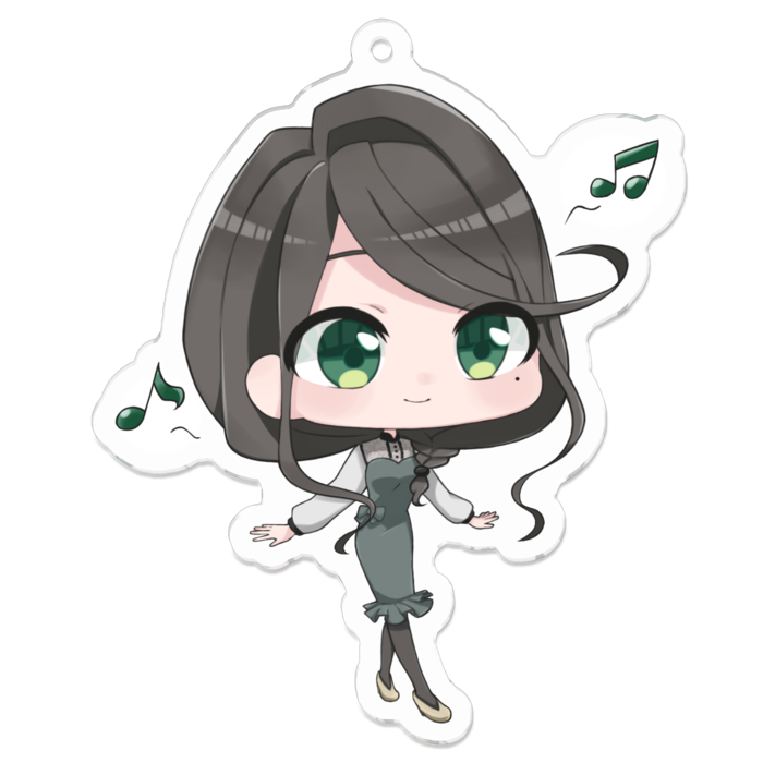 アクリルキーホルダー - 70 x 70 (mm)