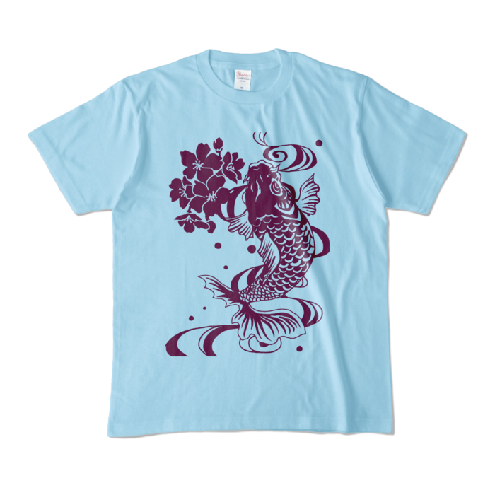 カラーTシャツ - M - ライトブルー (淡色)