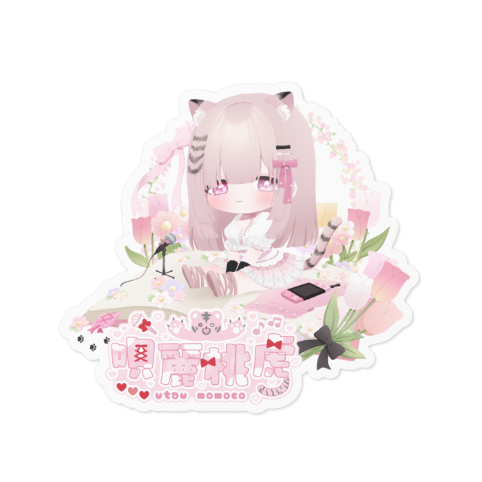 ステッカー - 100 x 100 (mm)