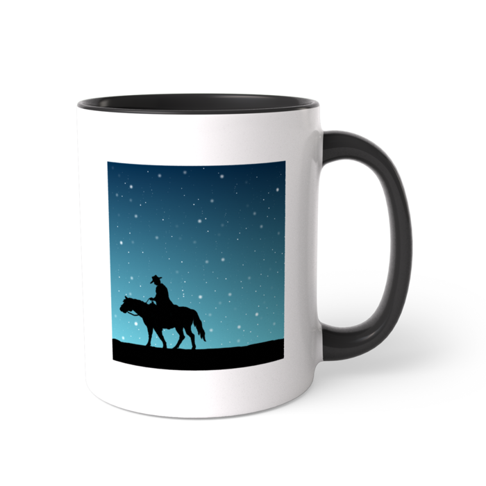 ツートンカラーマグカップ - 直径 8.2cm / 高さ 9.5cm