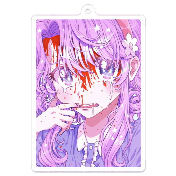 アクリルキーホルダー - 70 x 70 (mm)