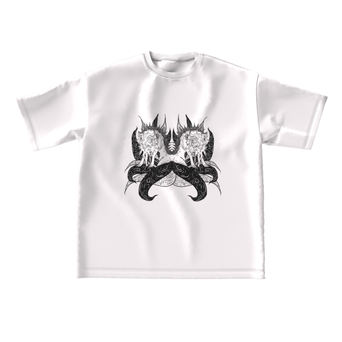 ビッグシルエットTシャツ - L - 正面