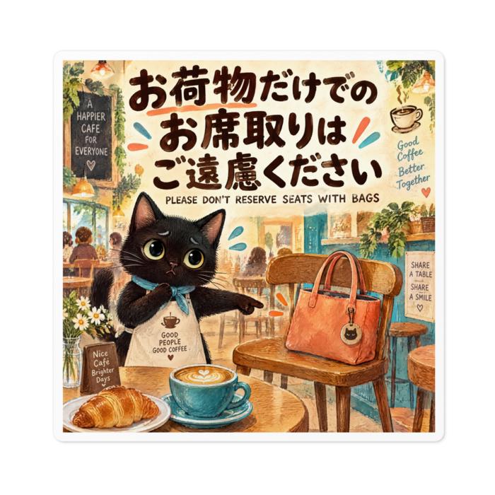 ステッカー - W100 × H100mm 以内