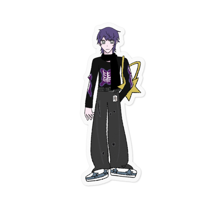 ステッカー - 100 x 100 (mm)