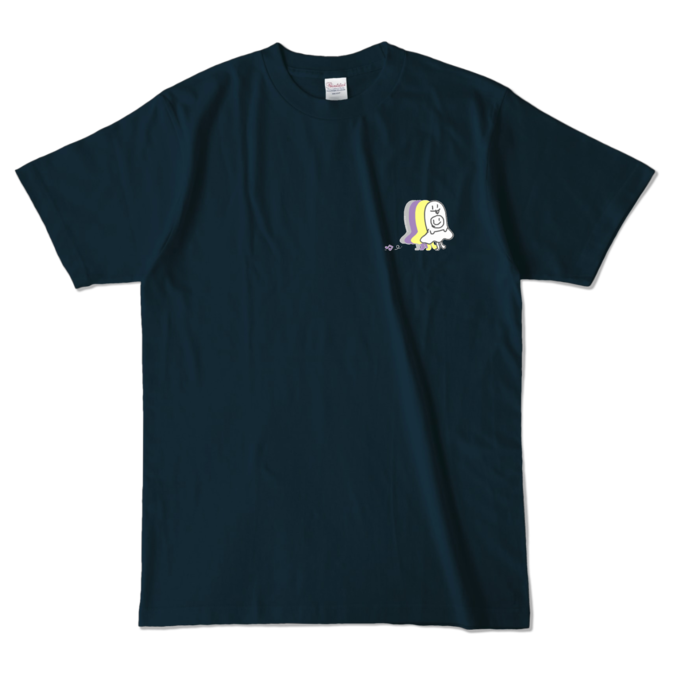 カラーTシャツ - L - ネイビー (濃色)