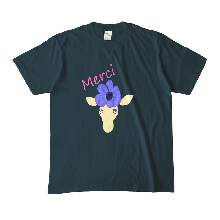 カラーTシャツ(濃色) - M - デニム