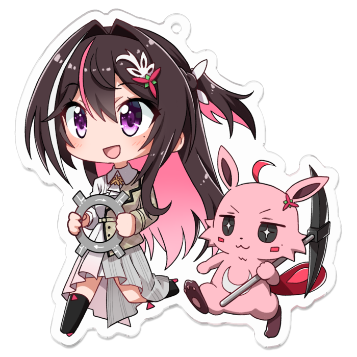 アクリルキーホルダー - 70 x 70 (mm)