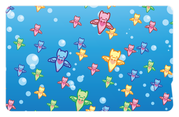 ICカードステッカー - 約85.7x53.9(mm)