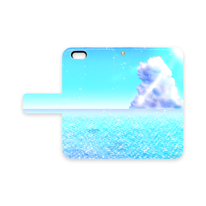 手帳型iPhoneケース - iPhone 6 / 6s - ストラップ穴 あり