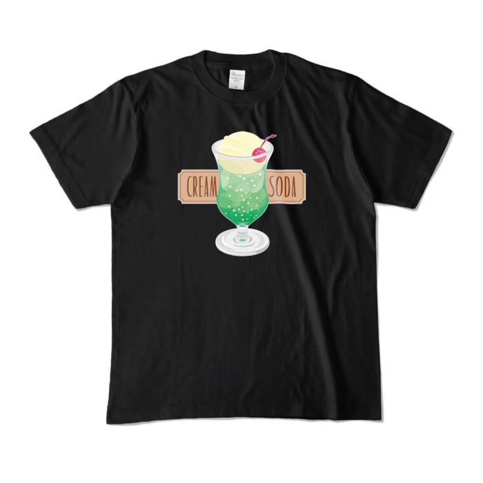 カラーTシャツ - M - ブラック (濃色)