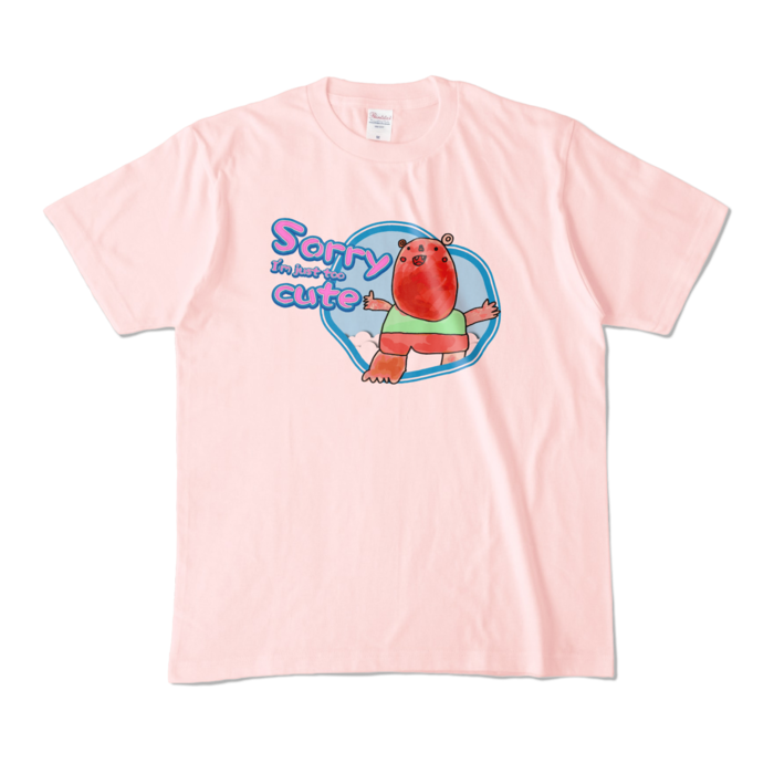 カラーTシャツ - M - ライトピンク (淡色)