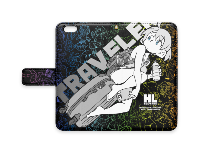 手帳型iPhoneケース - iPhone 6 Plus / 6s Plus - ストラップ穴 あり