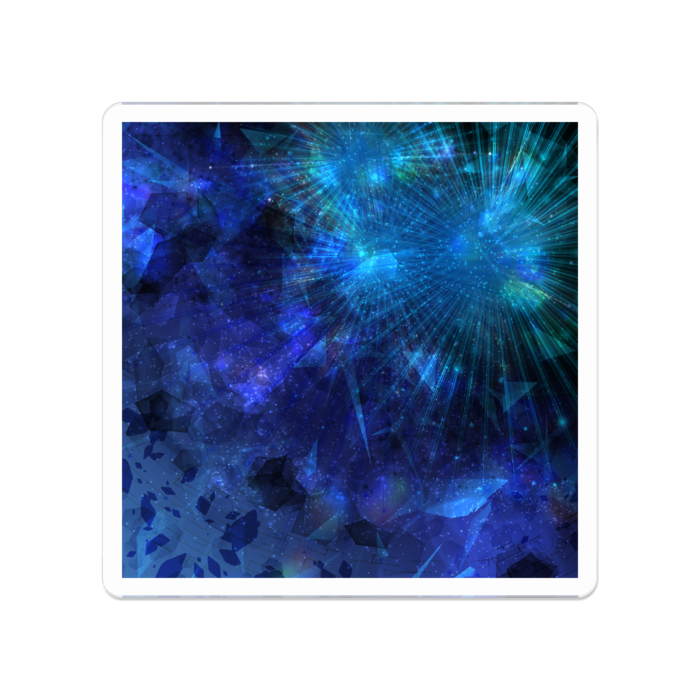 アクリルバッジ - 50 x 50 (mm)