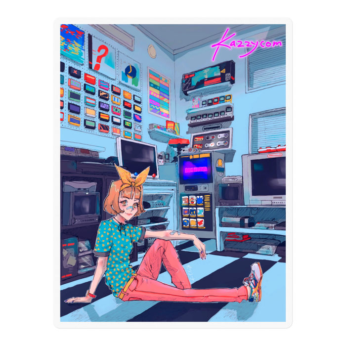 ステッカー - 100 x 100 (mm)