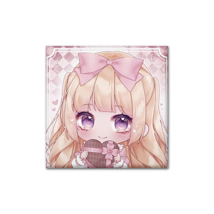 缶バッジ - 四角形40mm