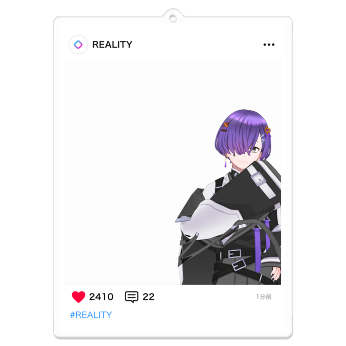 アクリルキーホルダー - 100 x 100 (mm)