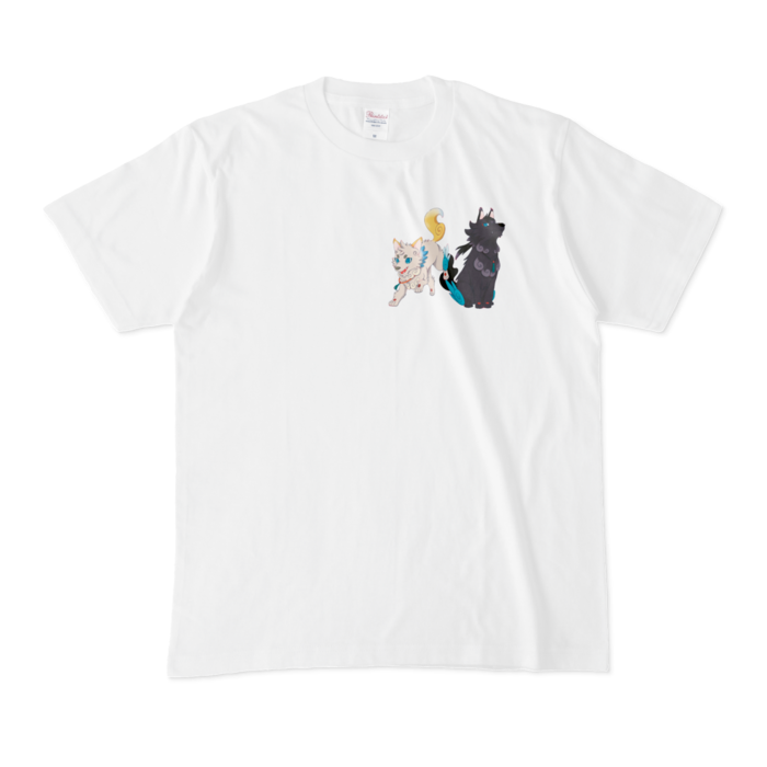 007M_アル&レオTシャツ( Mサイズ白)