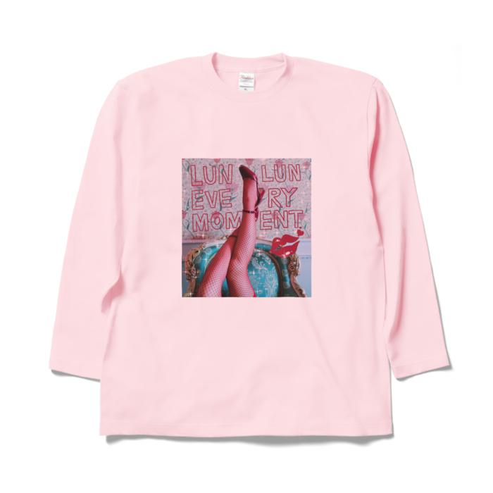 ロングスリーブTシャツ - XL - ライトピンク