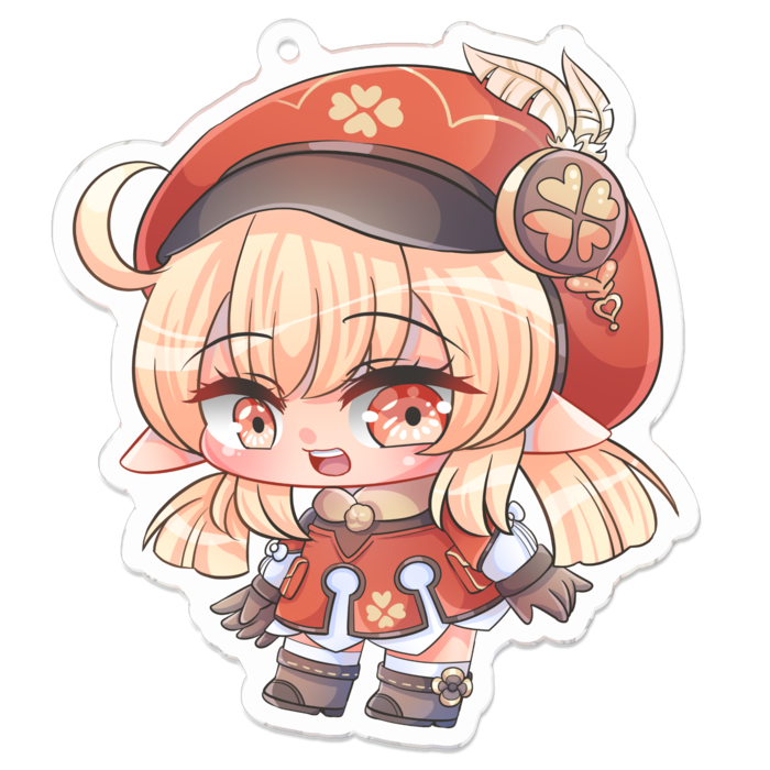 アクリルキーホルダー - 70 x 70 (mm)