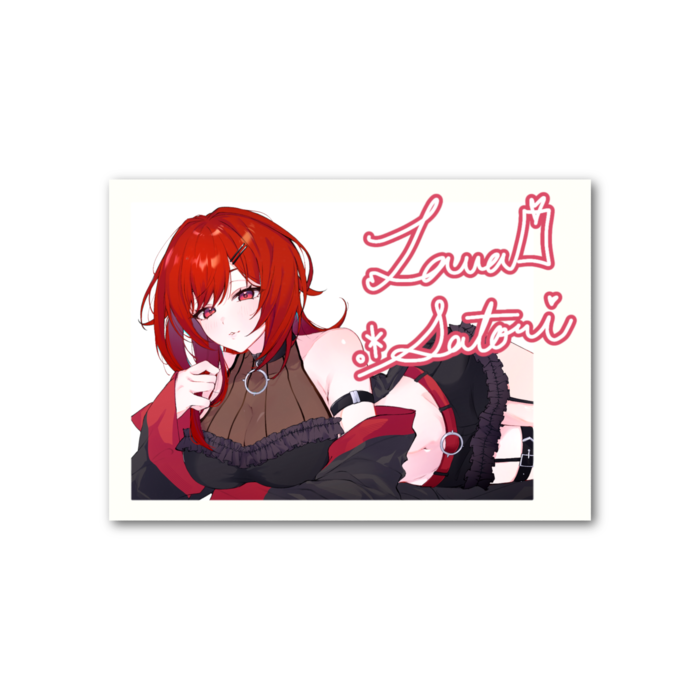 フォト風カード - 横 - 片面