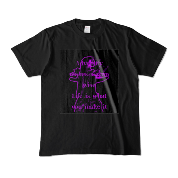 カラーTシャツ - M - ブラック (濃色)