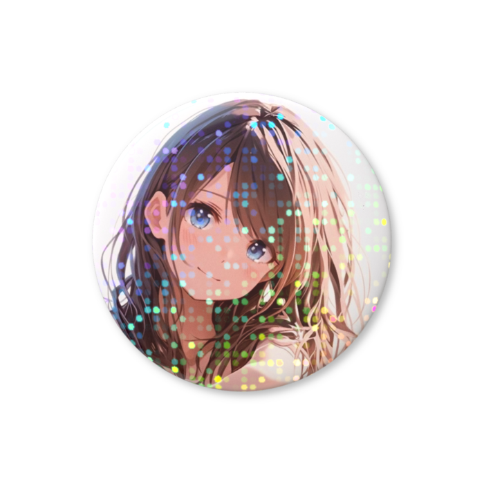 ホログラム缶バッジ - 25mm