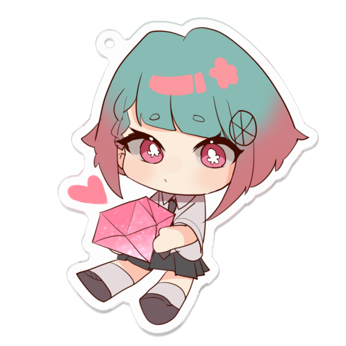 アクリルキーホルダー - 70 x 70 (mm)