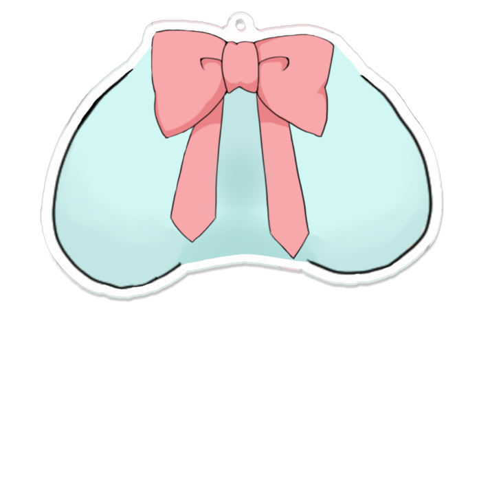 アクリルキーホルダー（コーティング） - 100 x 100 (mm)