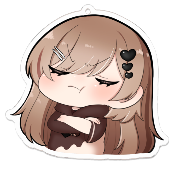 アクリルキーホルダー - 70 x 70 (mm)