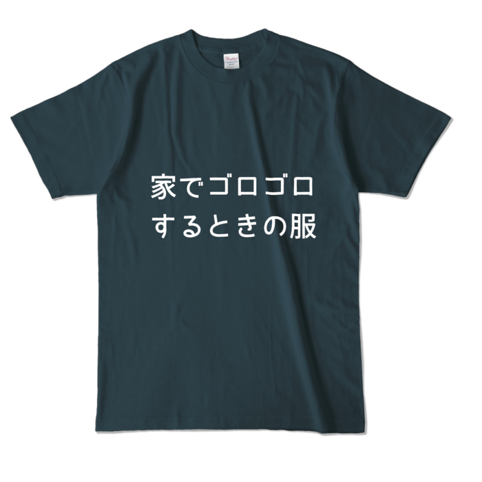 カラーTシャツ - L - デニム (濃色)